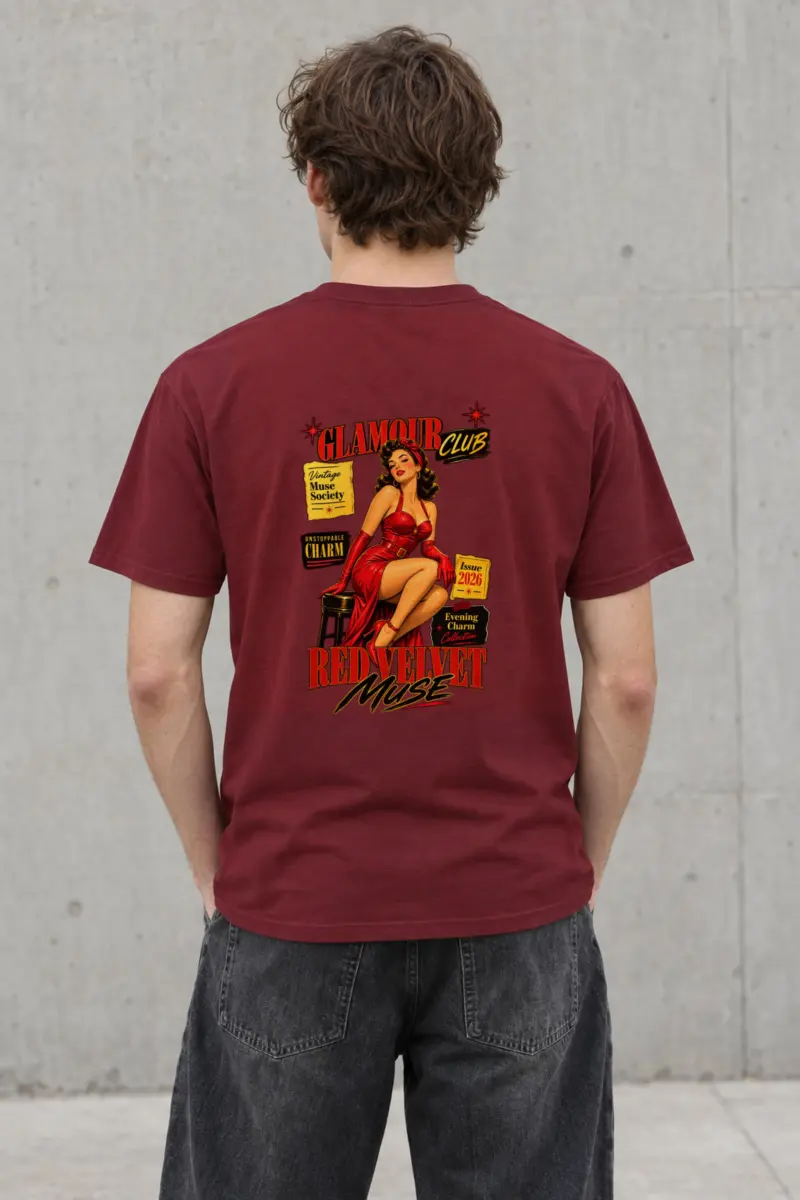 "Unstoppable Charm" Heavyweight Unisex Crewneck T-shirt