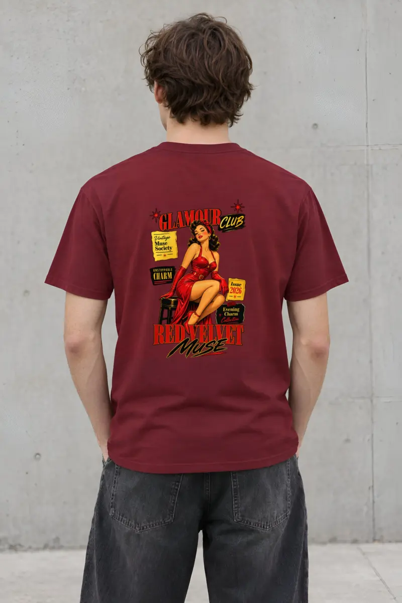 "Unstoppable Charm" Heavyweight Unisex Crewneck T-shirt