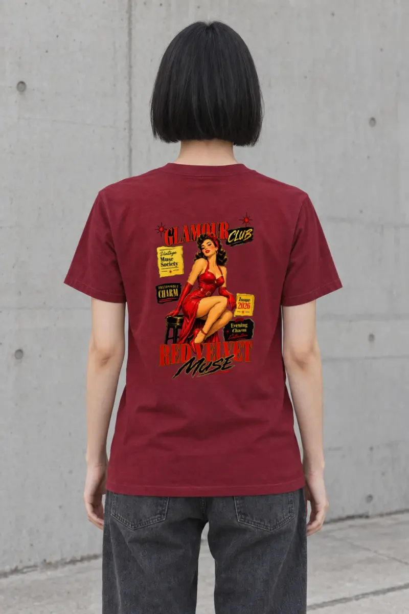"Unstoppable Charm" Heavyweight Unisex Crewneck T-shirt