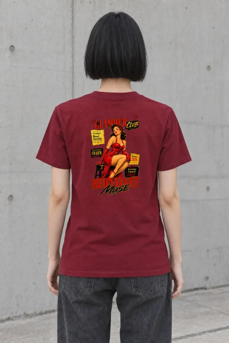 "Unstoppable Charm" Heavyweight Unisex Crewneck T-shirt