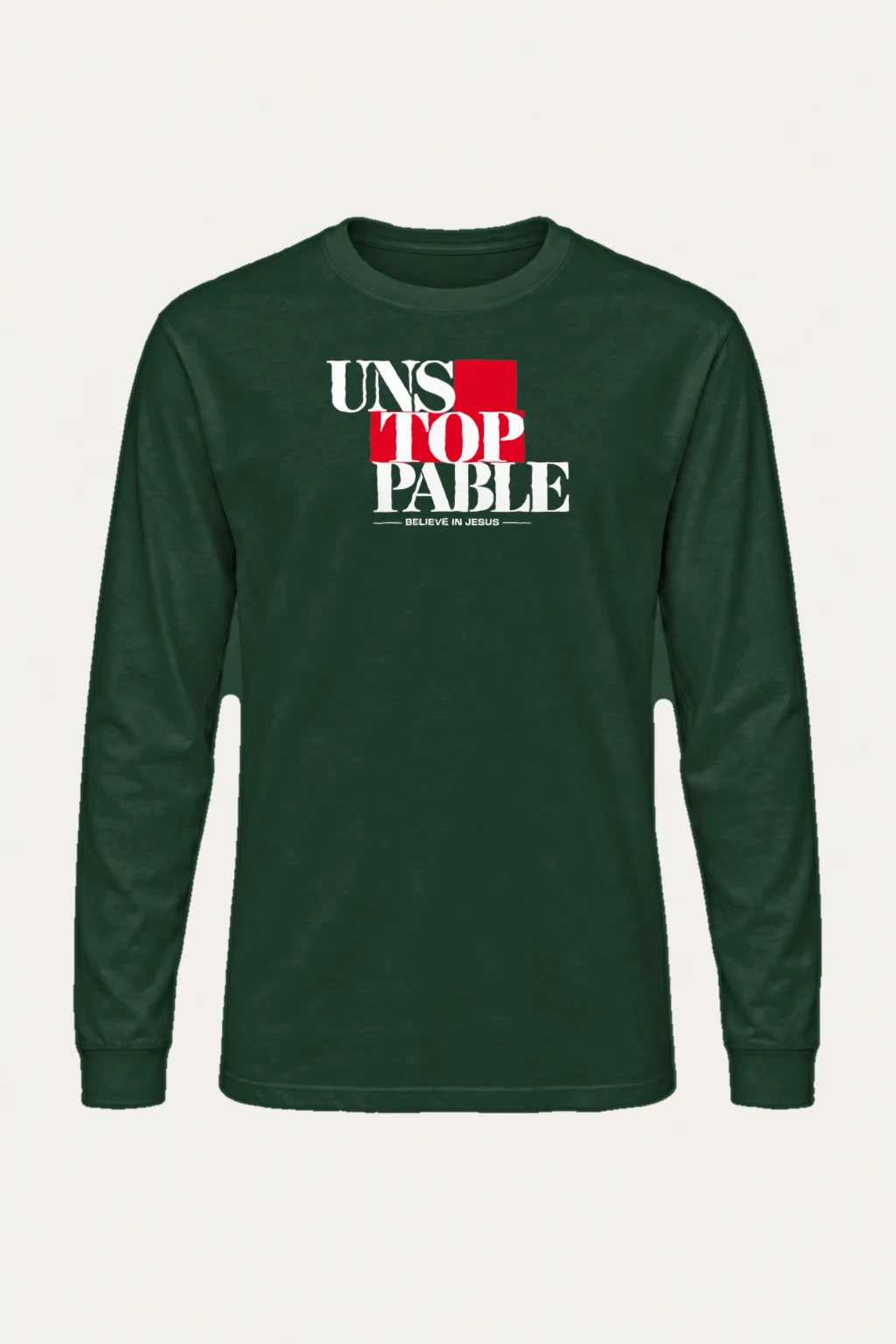 "Unstoppable Faith" Unisex Longsleeve T-shirt | Gildan 2400