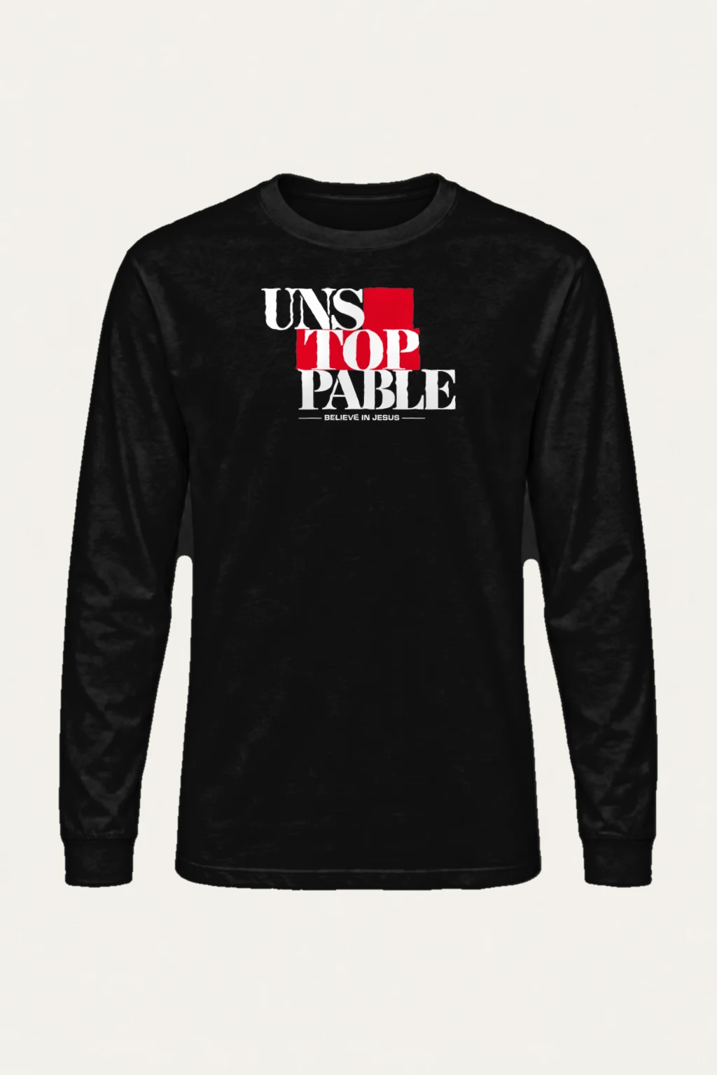 "Unstoppable Faith" Unisex Longsleeve T-shirt | Gildan 2400