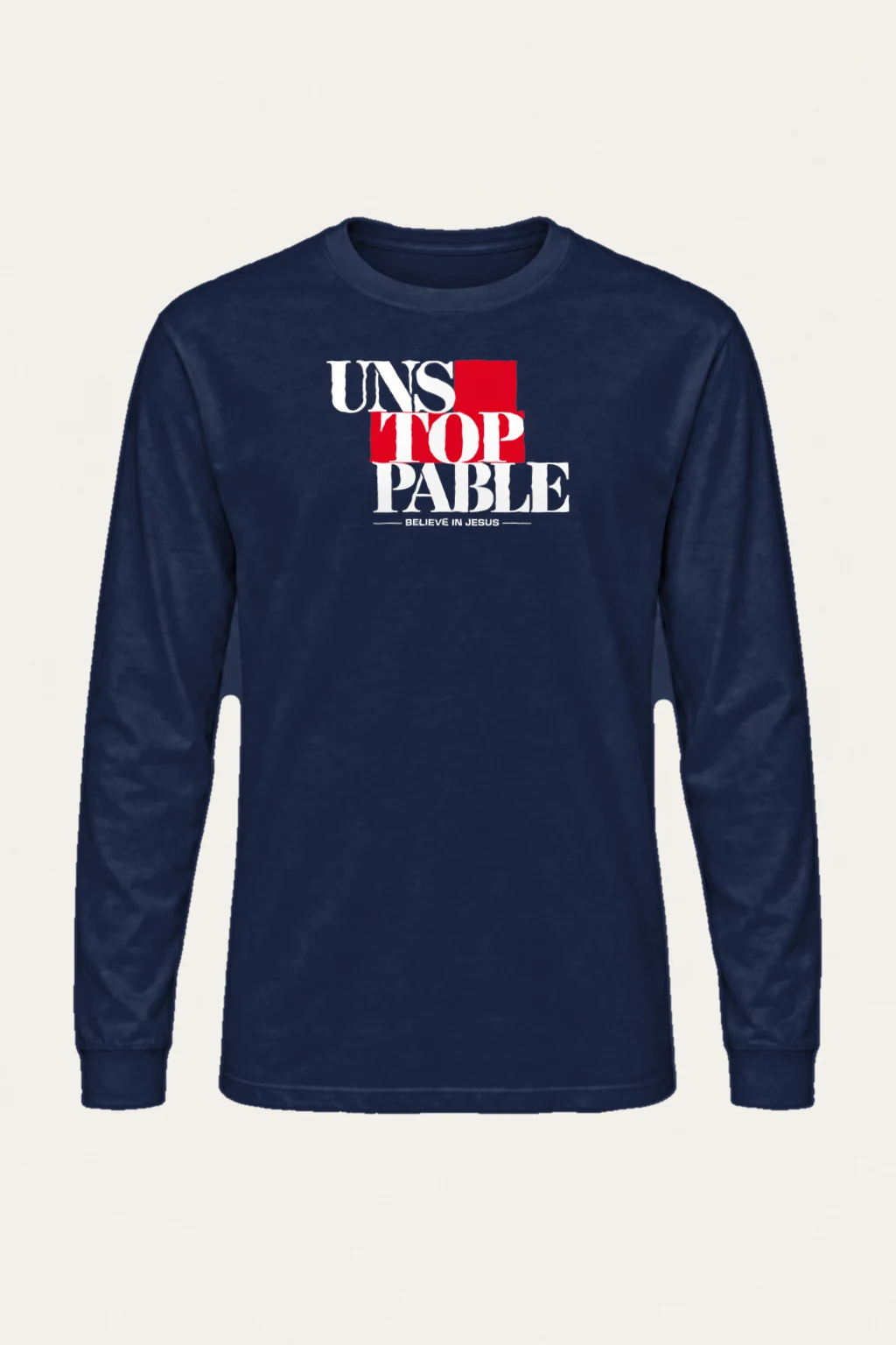 "Unstoppable Faith" Unisex Longsleeve T-shirt | Gildan 2400