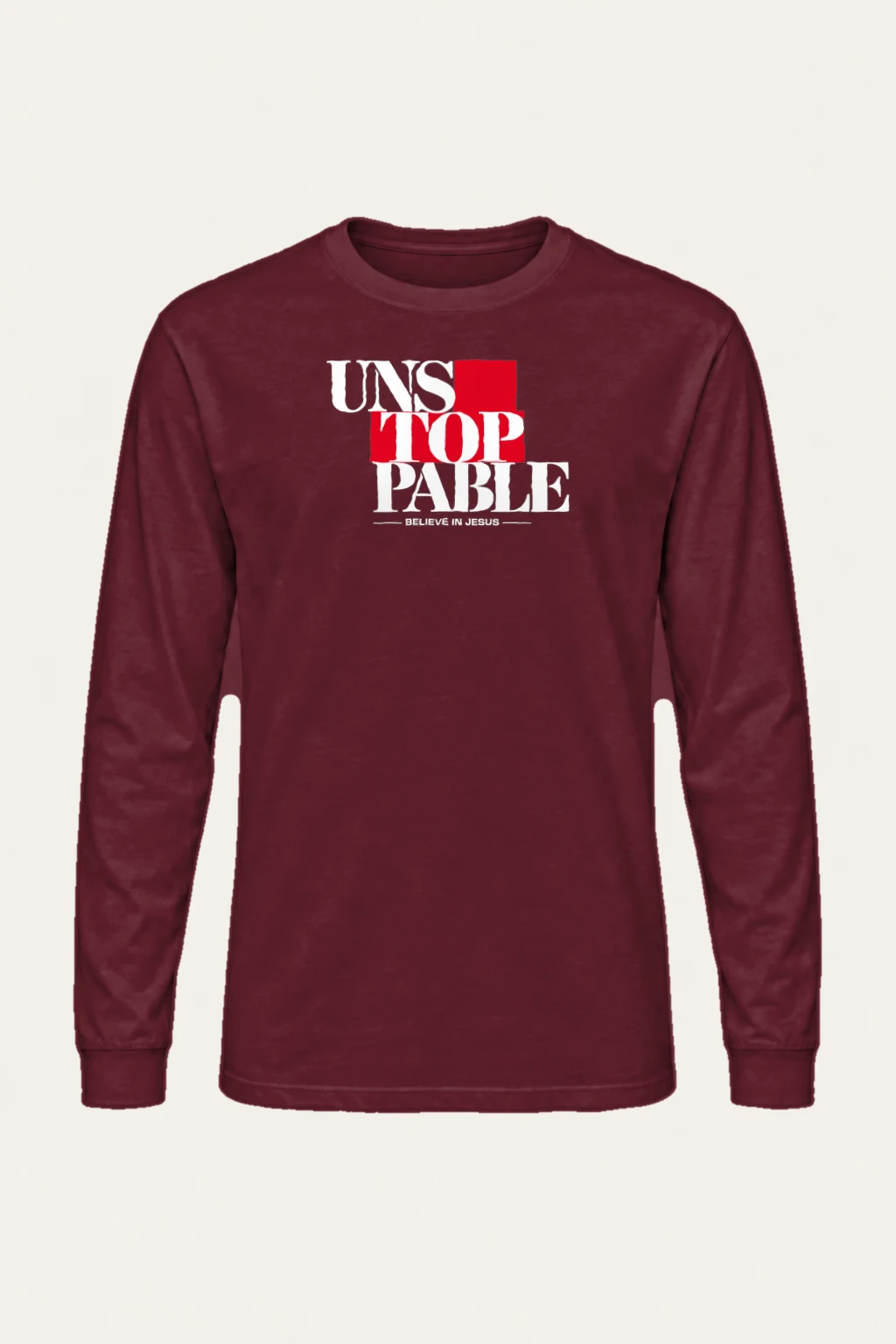 "Unstoppable Faith" Unisex Longsleeve T-shirt | Gildan 2400