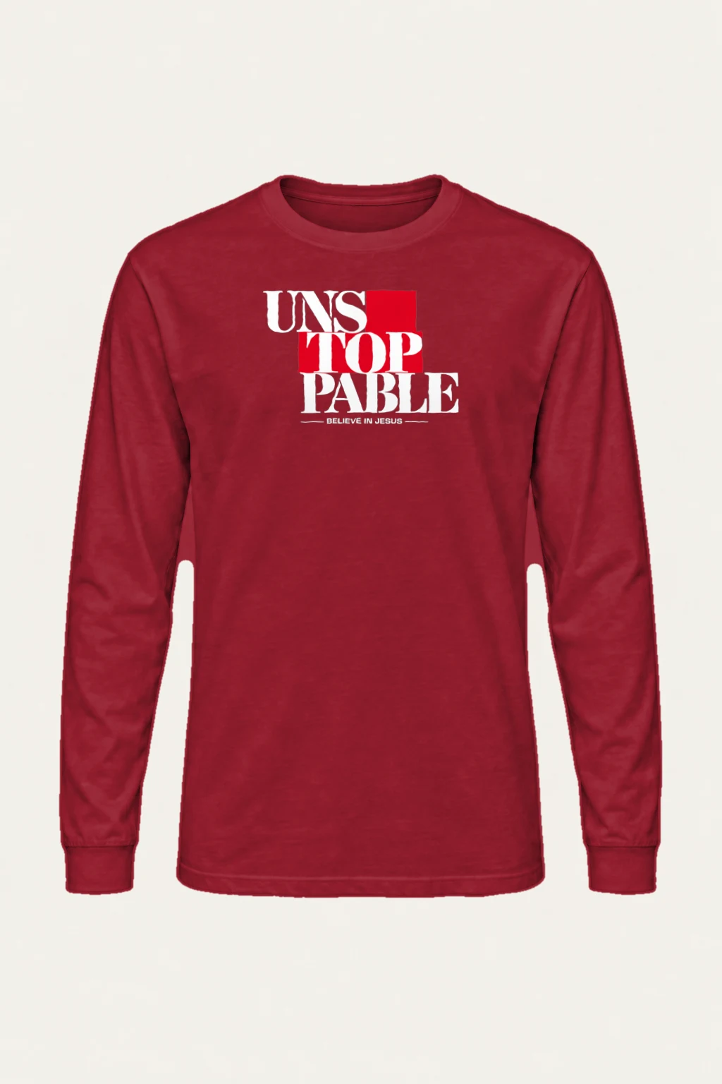 "Unstoppable Faith" Unisex Longsleeve T-shirt | Gildan 2400