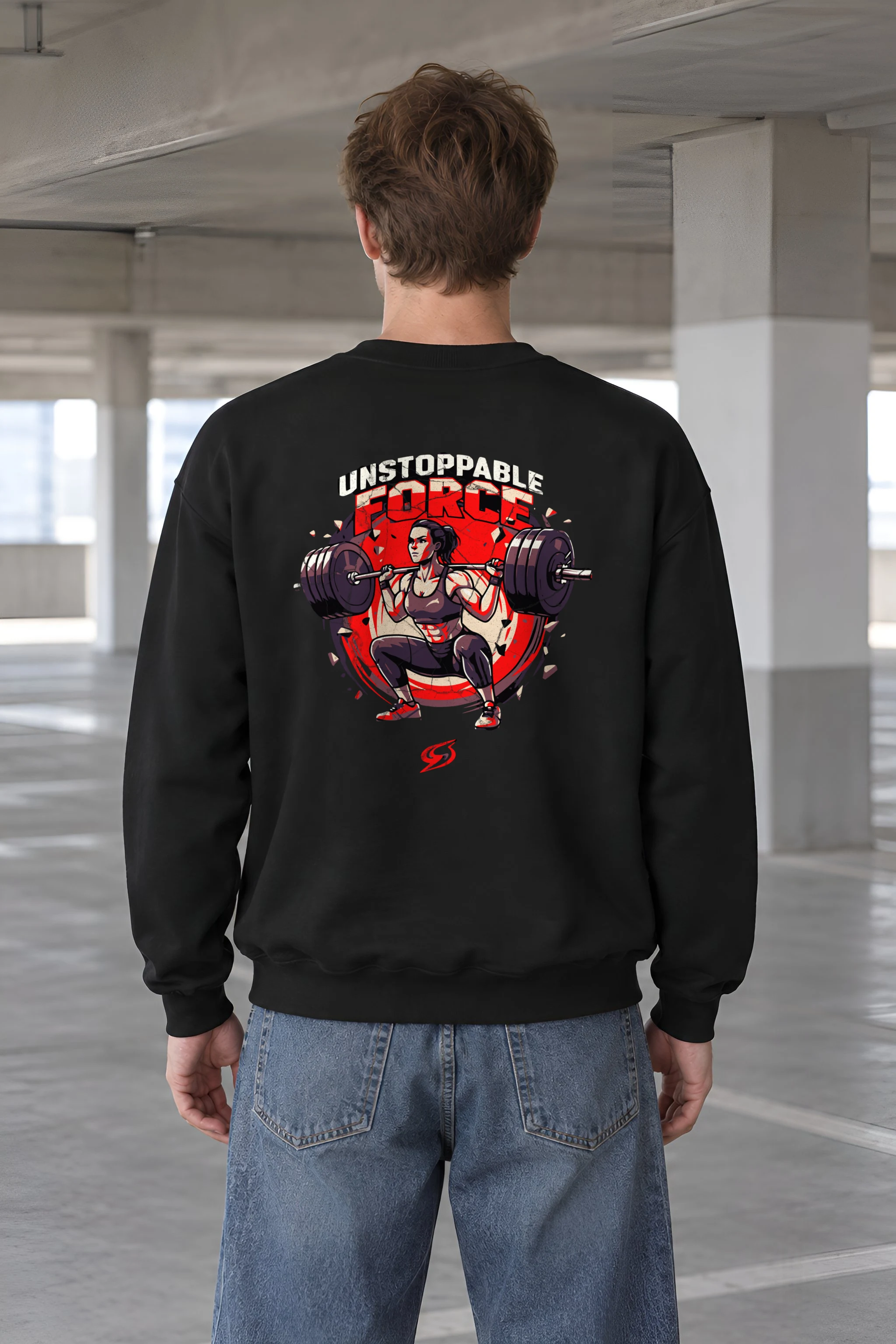 "Unstoppable Force" 1 Crewneck Sweatshirt