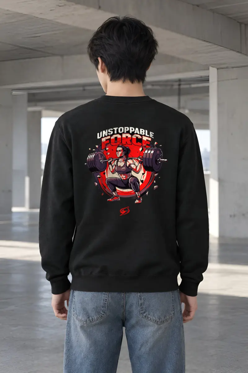 "Unstoppable Force" Heavy Blend Unisex Crewneck Sweatshirt