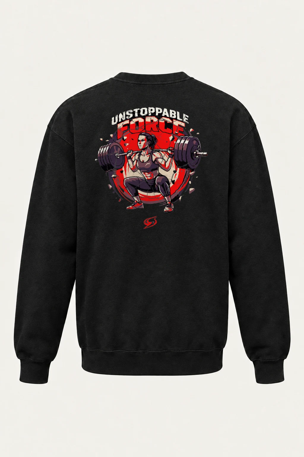 "Unstoppable Force" Heavy Blend Unisex Crewneck Sweatshirt | Gildan 18000