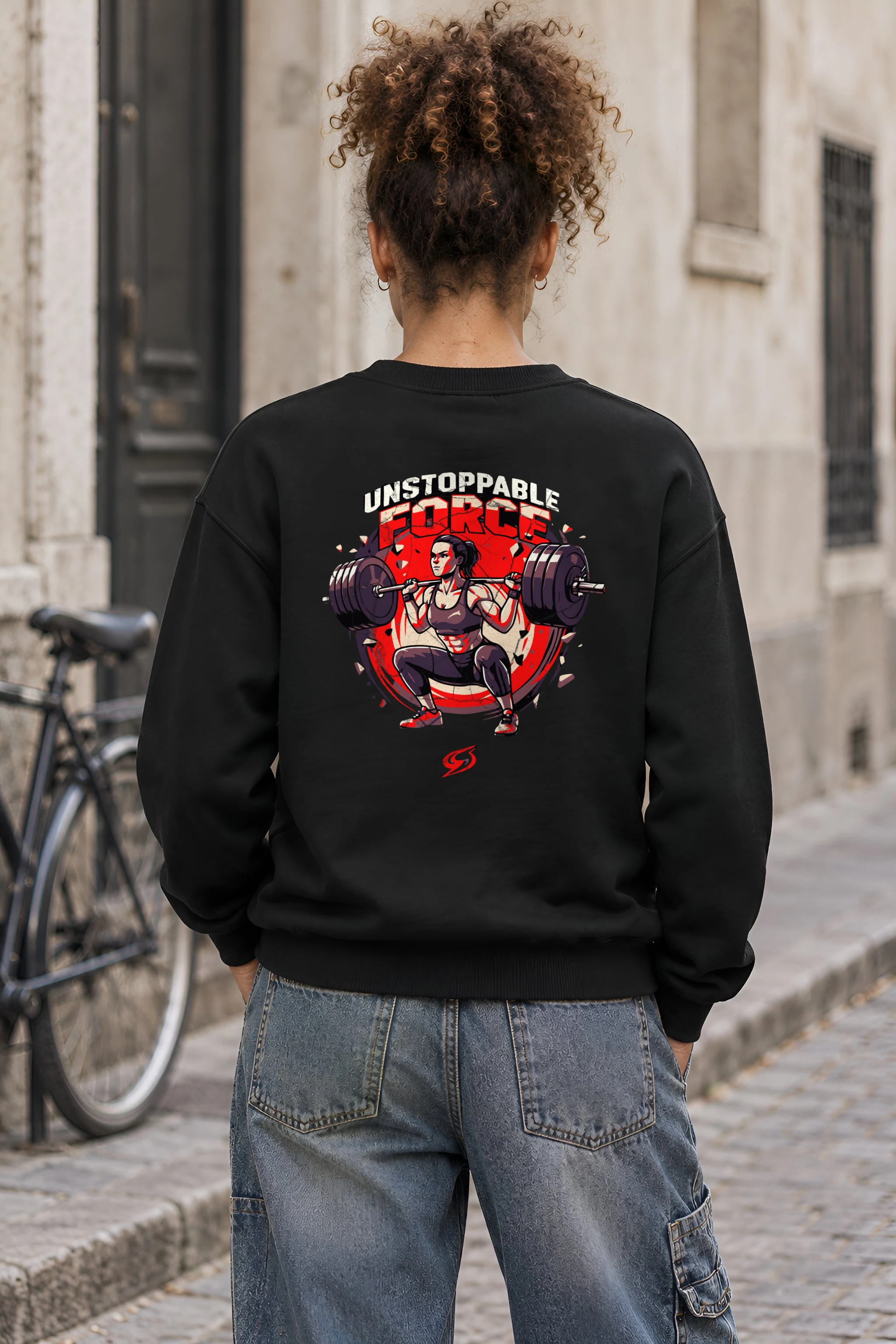 "Unstoppable Force" 1 Crewneck Sweatshirt