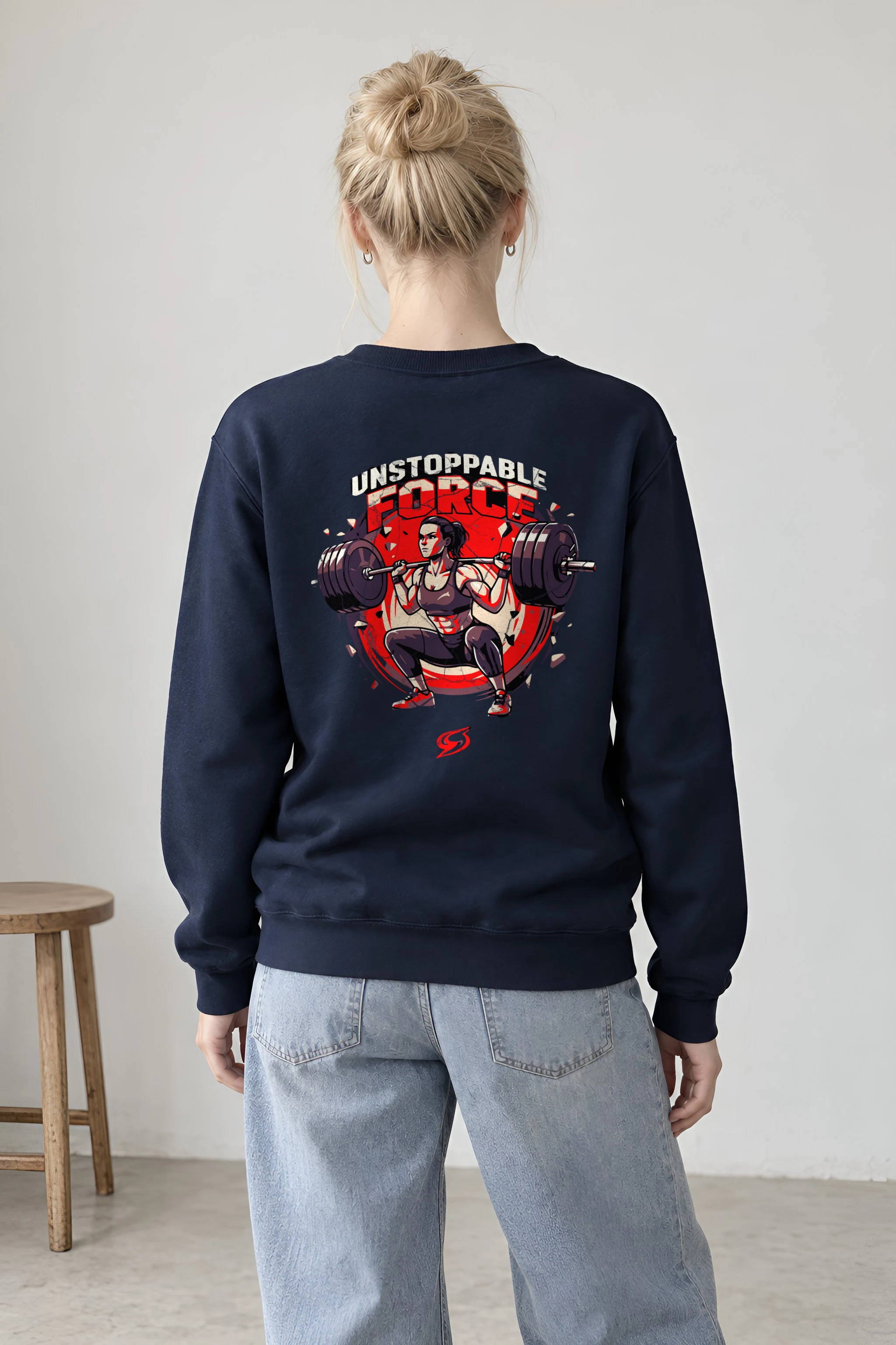 "Unstoppable Force" 1 Crewneck Sweatshirt