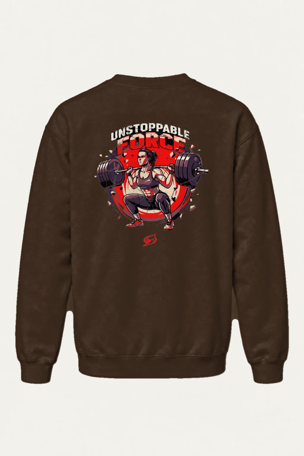 "Unstoppable Force" Heavy Blend Unisex Crewneck Sweatshirt | Gildan 18000