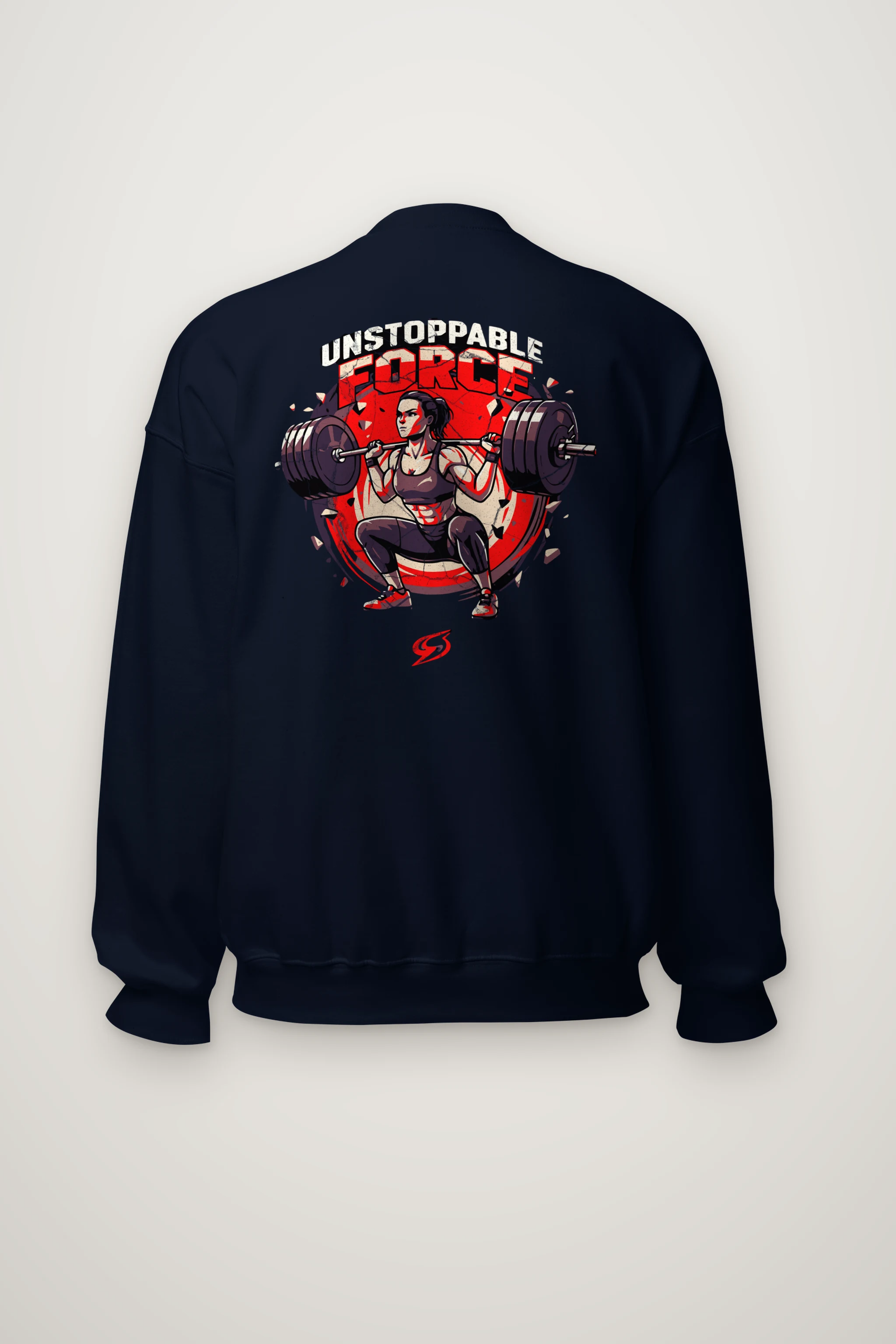 "Unstoppable Force" Heavy Blend Unisex Crewneck Sweatshirt