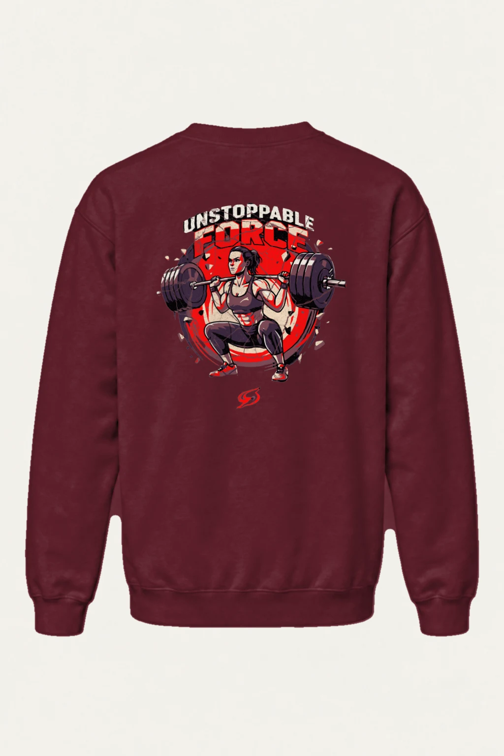 "Unstoppable Force" Heavy Blend Unisex Crewneck Sweatshirt | Gildan 18000