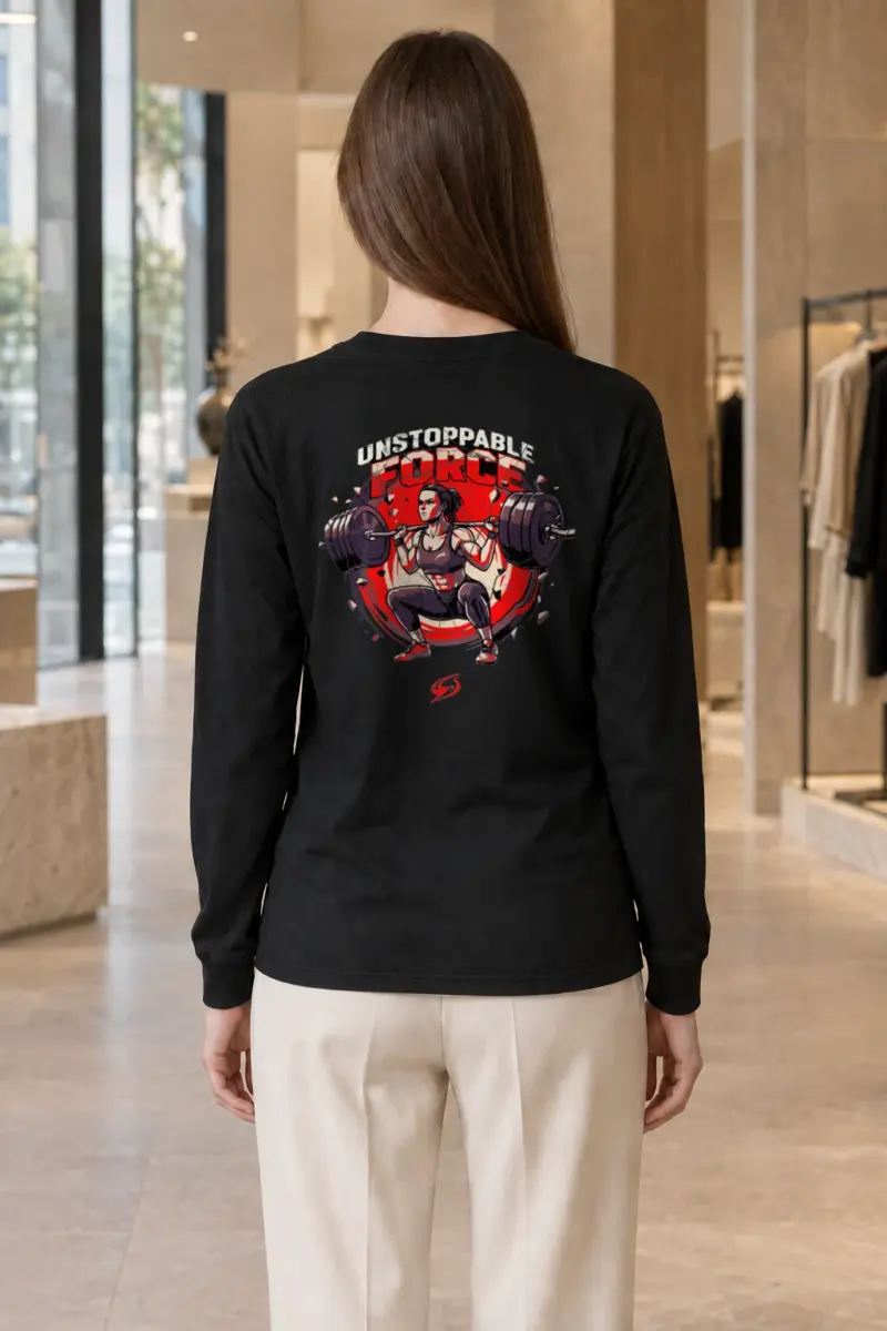 "Unstoppable Force" Unisex Longsleeve T-shirt | Gildan 2400