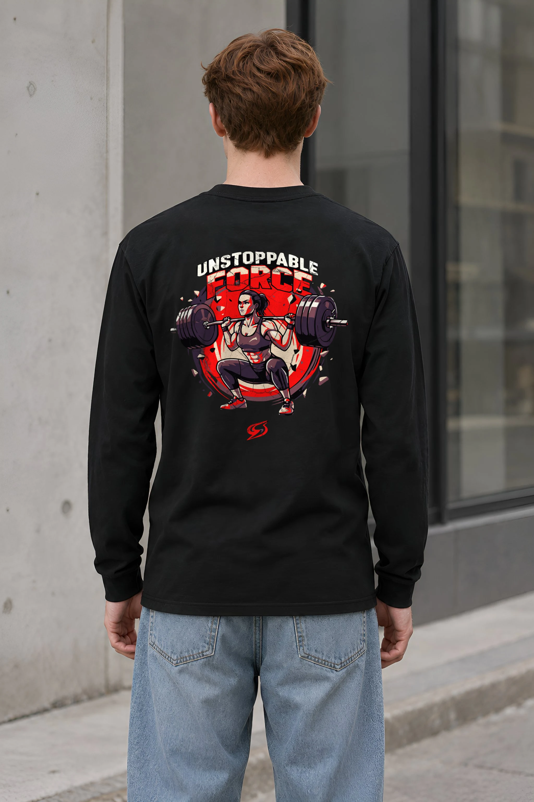 "Unstoppable Force" Unisex Longsleeve T-shirt