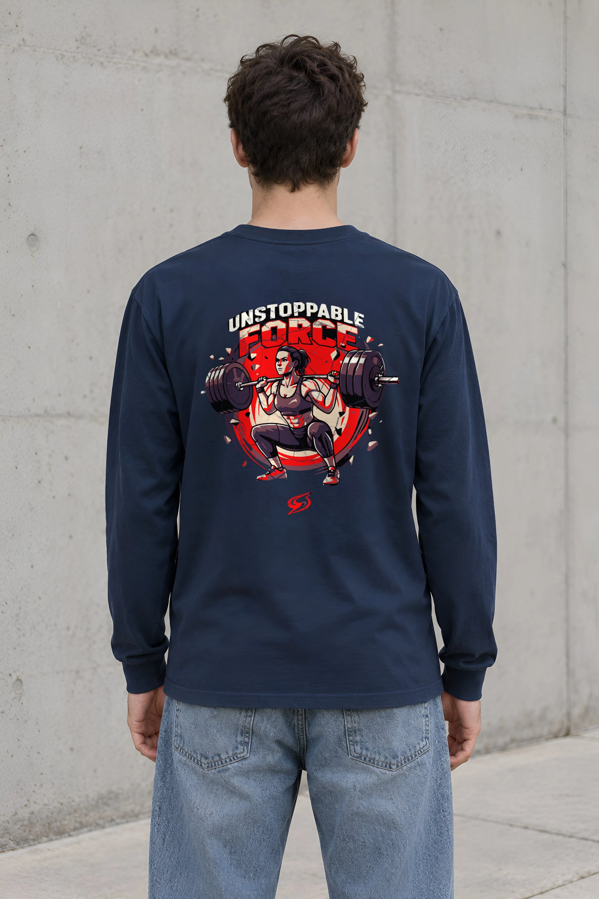 "Unstoppable Force" Unisex Longsleeve T-shirt