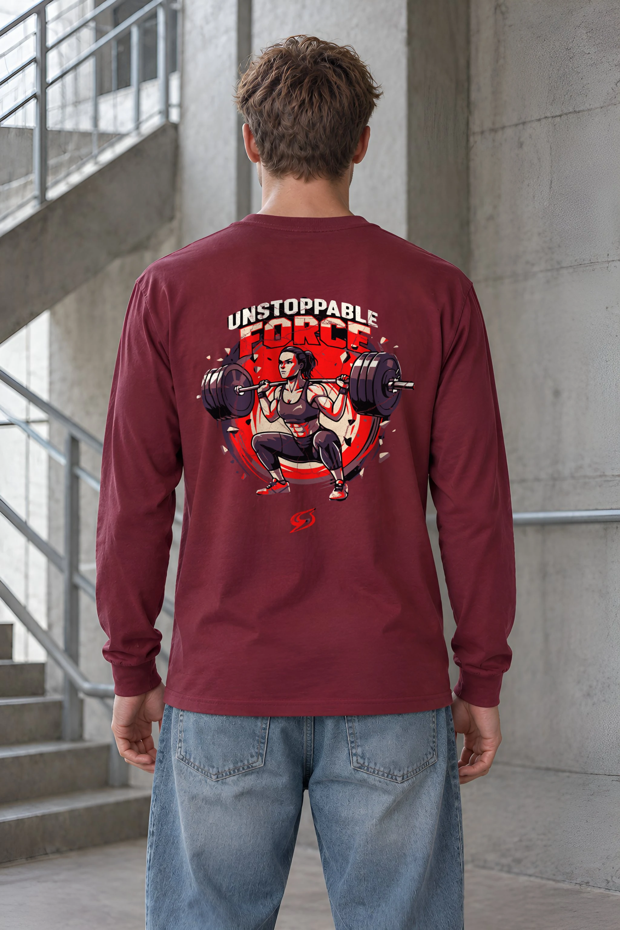 "Unstoppable Force" Unisex Longsleeve T-shirt