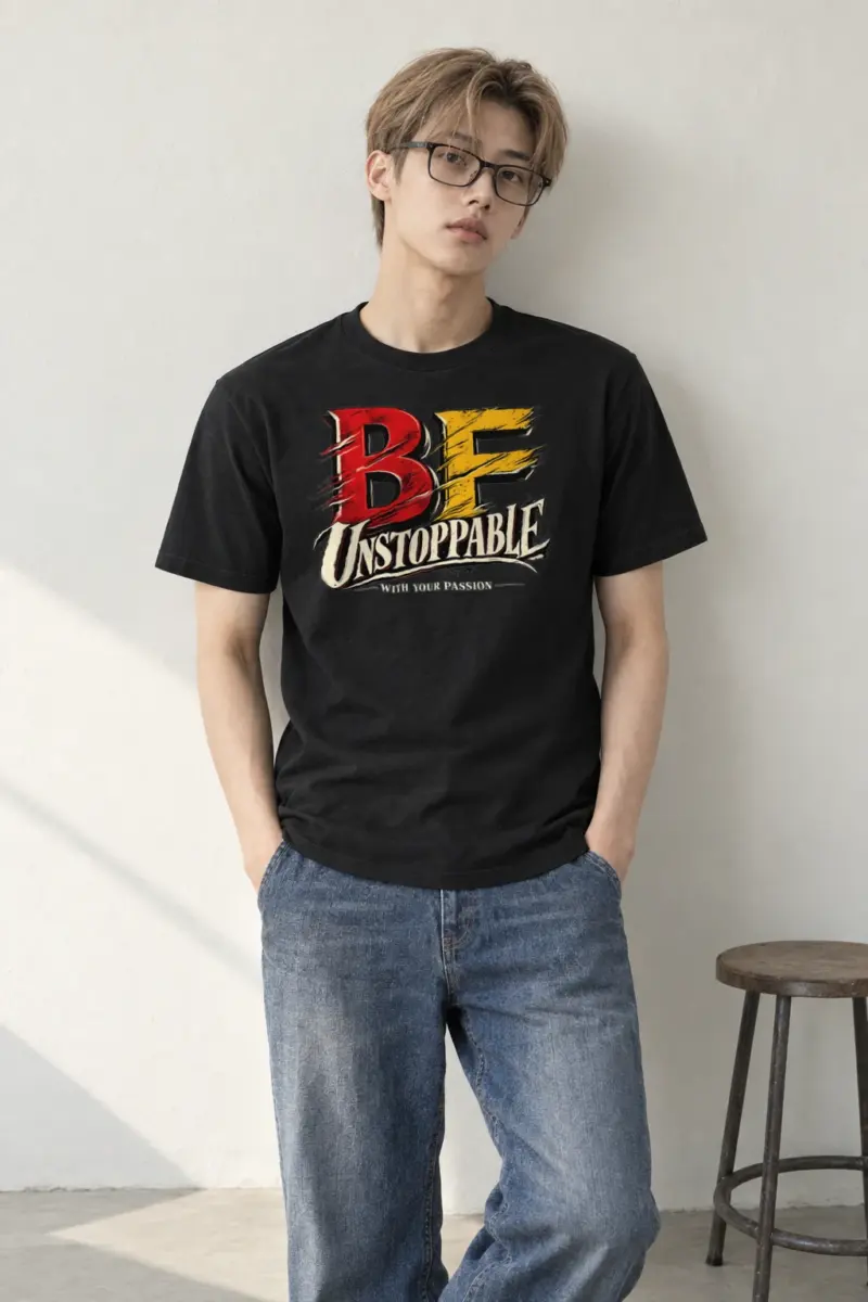 "Unstoppable Passion" Heavyweight Unisex Crewneck T-shirt | Gildan 5000