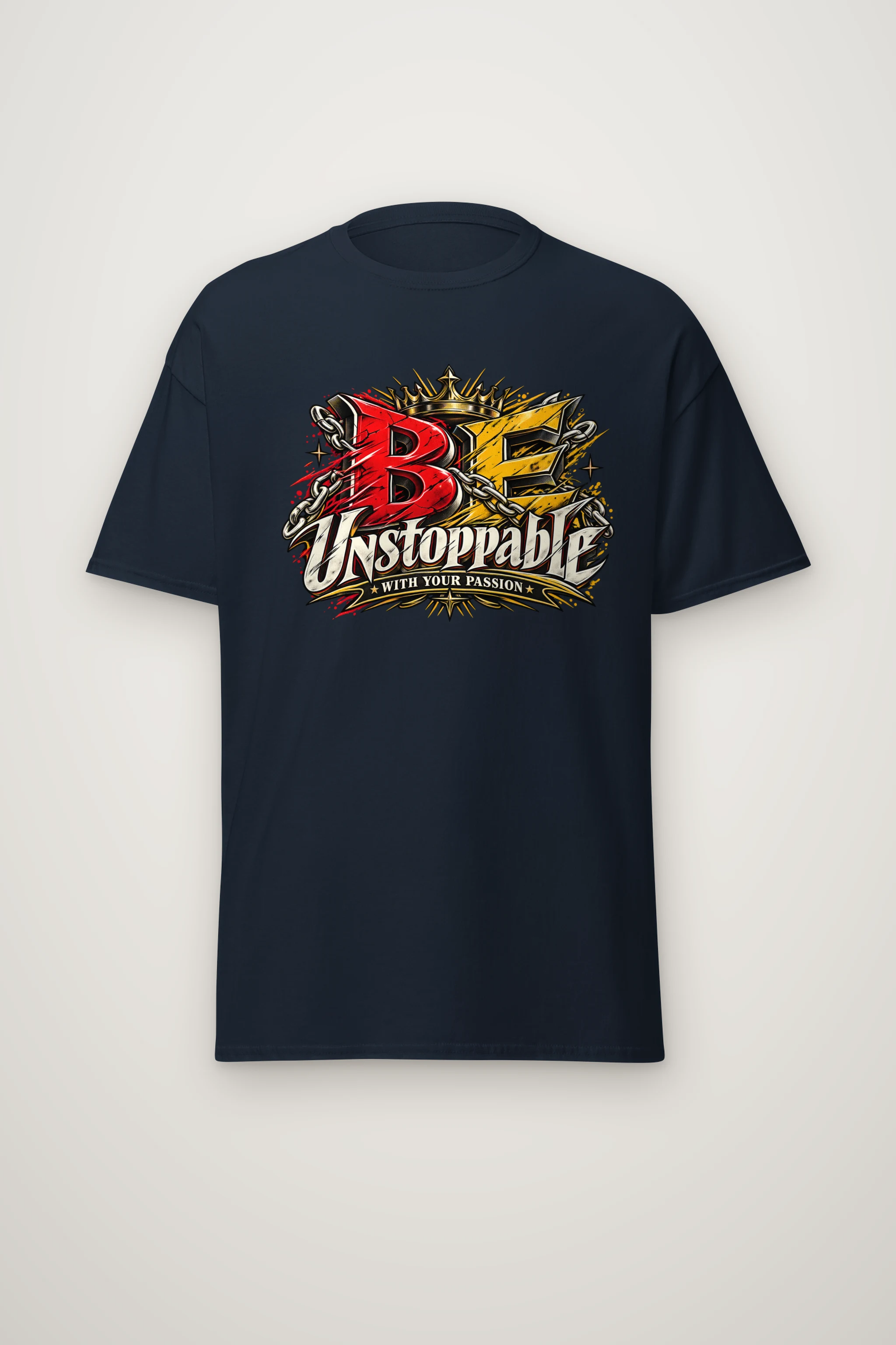 "Be Unstoppable" Heavyweight Unisex Crewneck T-shirt