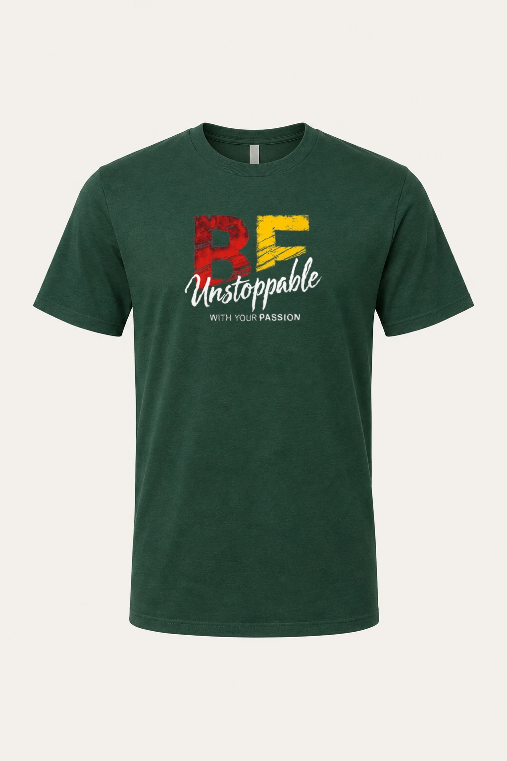 "Unstoppable Passion" Heavyweight Unisex Crewneck T-shirt | Gildan 5000