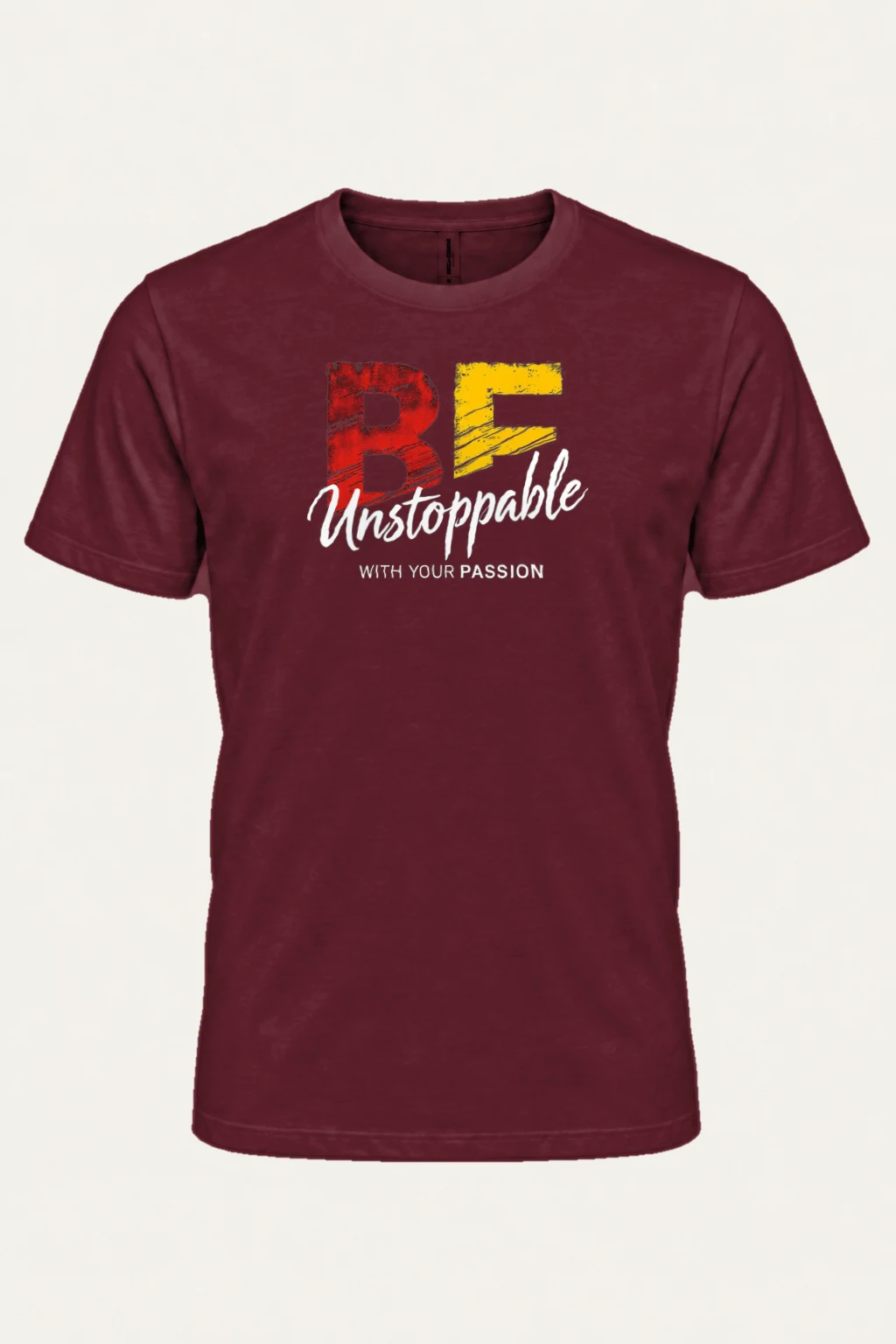 "Unstoppable Passion" Heavyweight Unisex Crewneck T-shirt | Gildan 5000