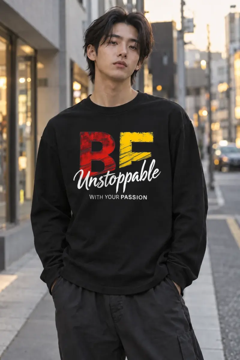 “Unstoppable Passion” Unisex Longsleeve T-shirt | Gildan 2400