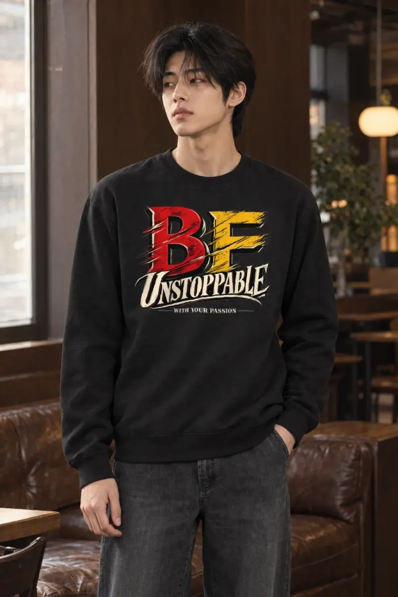 "Unstoppable With Passion" Heavy Blend Unisex Crewneck Sweatshirt | Gildan 18000