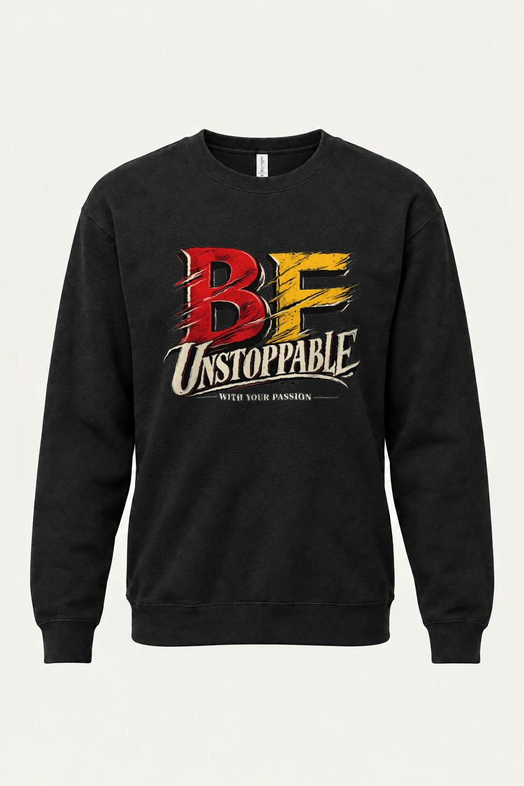 "Unstoppable With Passion" Heavy Blend Unisex Crewneck Sweatshirt | Gildan 18000