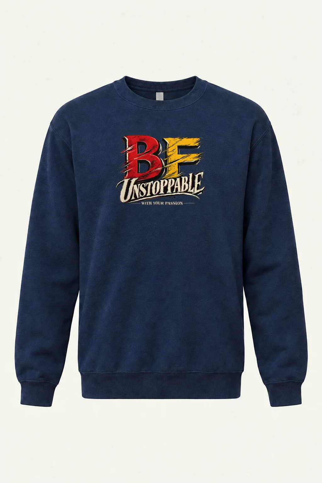 "Unstoppable With Passion" Heavy Blend Unisex Crewneck Sweatshirt | Gildan 18000