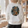 "Untamed Beauty" Heavy Blend Unisex Crewneck Sweatshirt | Gildan 18000