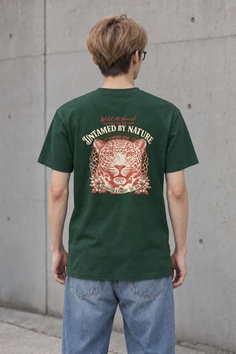 "Untamed Royalty" Heavyweight Unisex Crewneck T-shirt