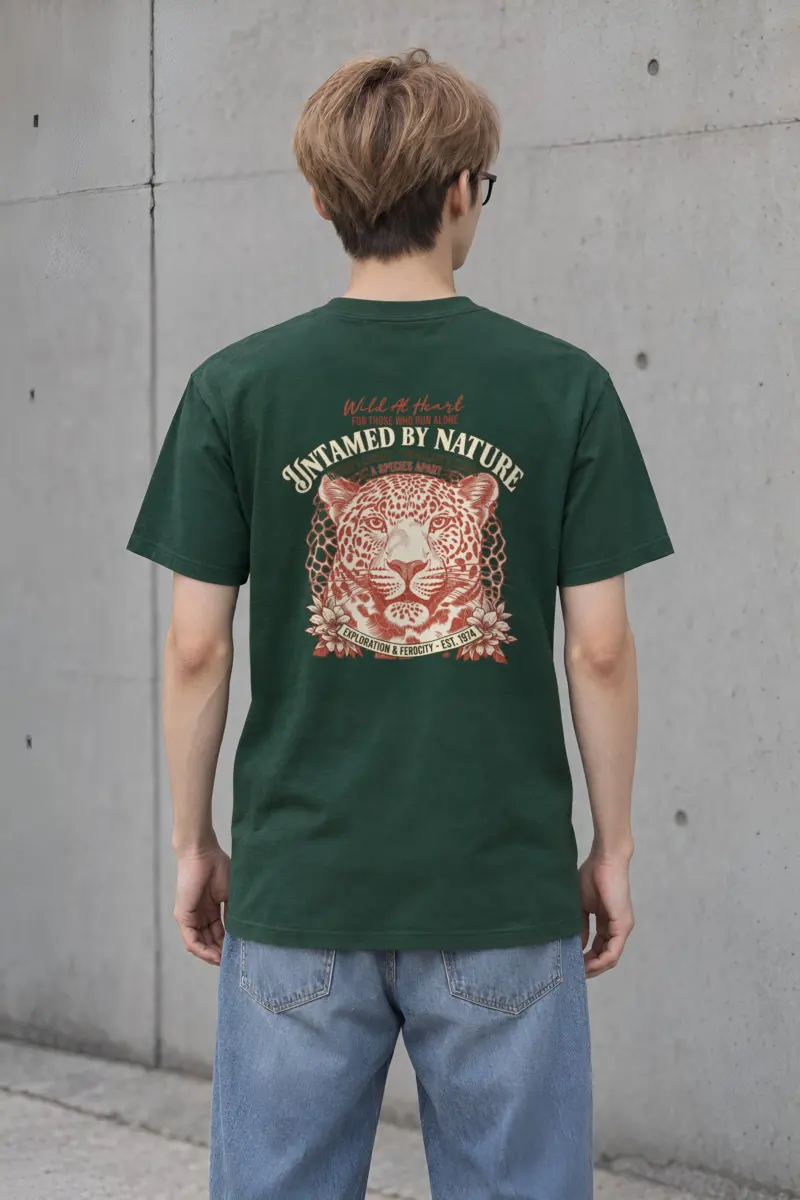 "Untamed Royalty" Heavyweight Unisex Crewneck T-shirt