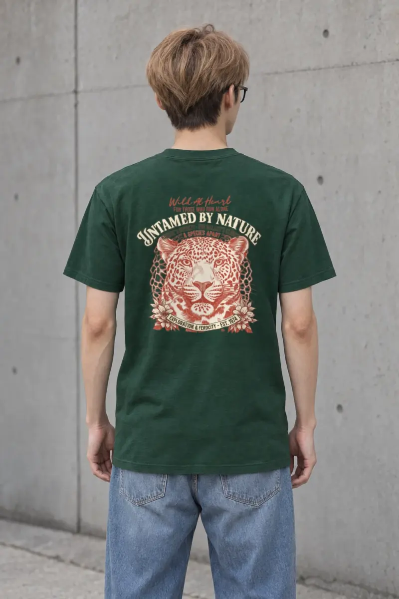 "Untamed Royalty" Heavyweight Unisex Crewneck T-shirt