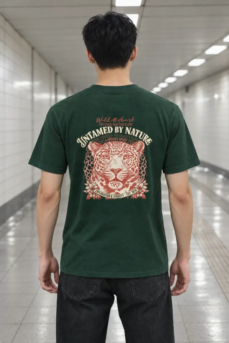 "Untamed Royalty" Heavyweight Unisex Crewneck T-shirt