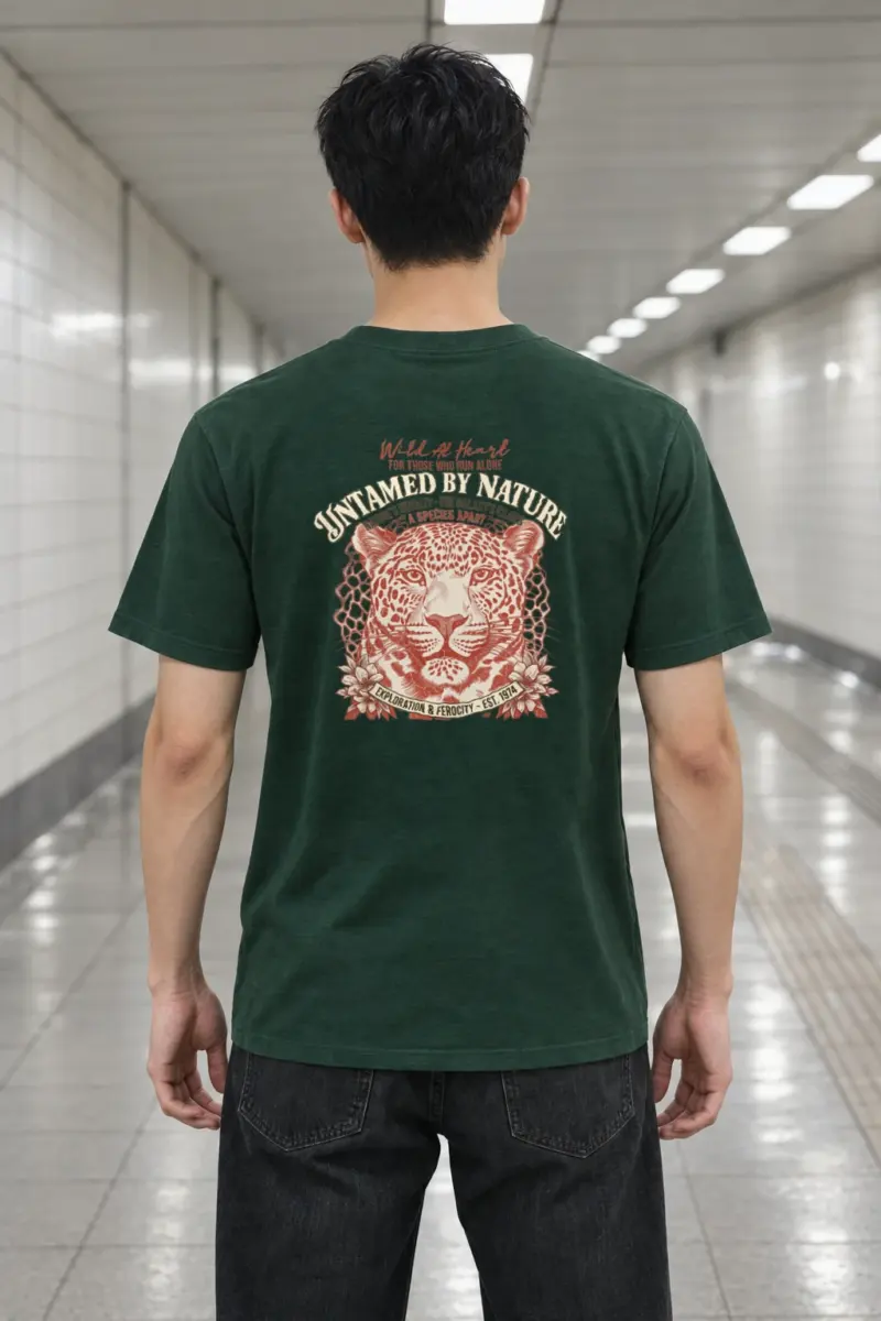 "Untamed Royalty" Heavyweight Unisex Crewneck T-shirt