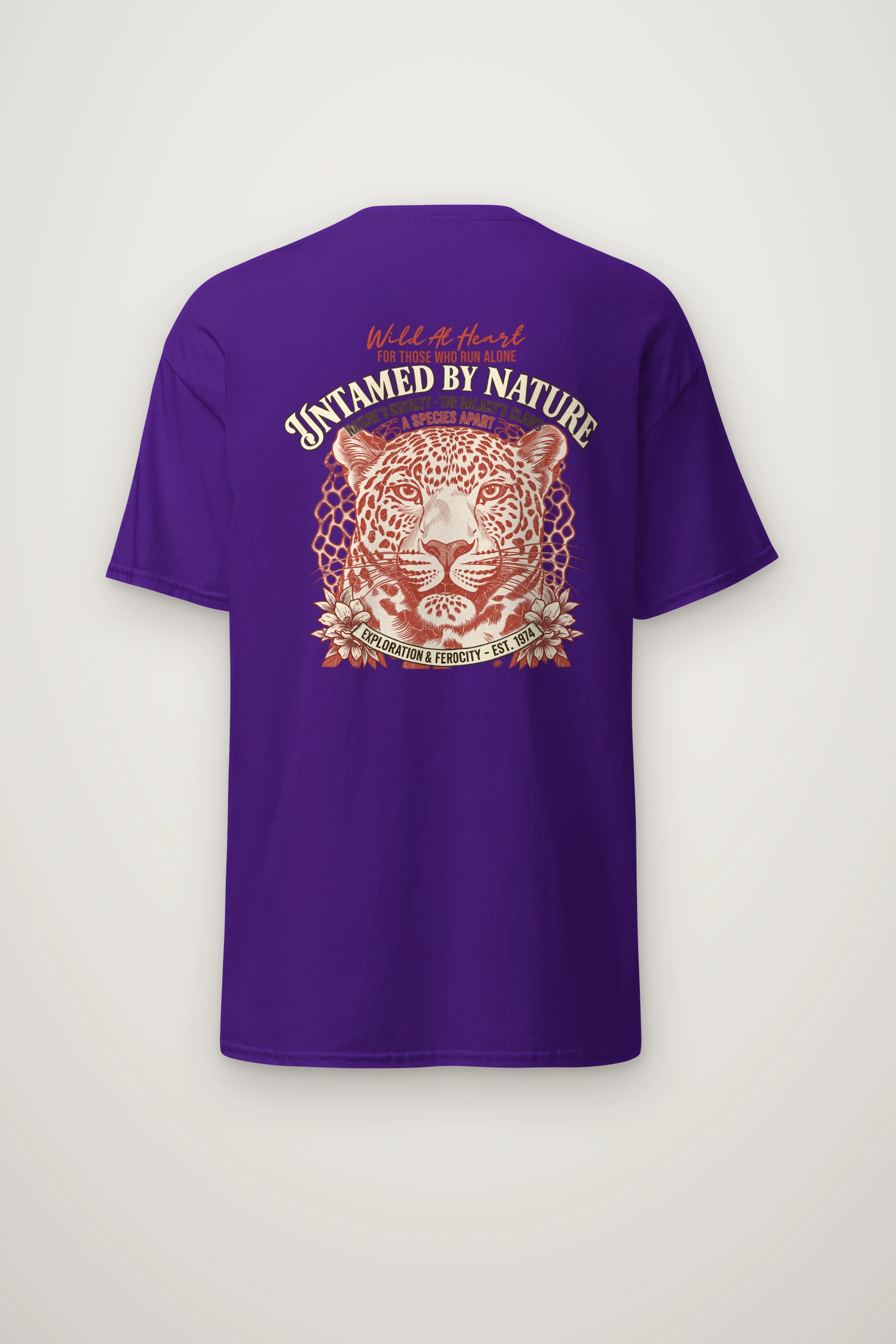 "Untamed Royalty" Heavyweight Unisex Crewneck T-shirt