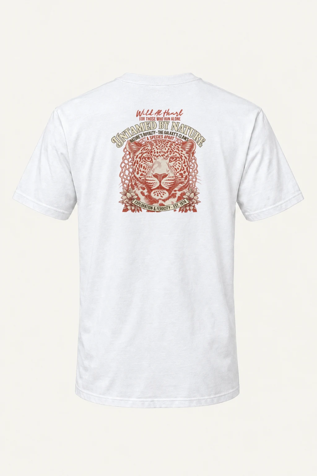 "Untamed Royalty" Heavyweight Unisex Crewneck T-shirt | Gildan 5000