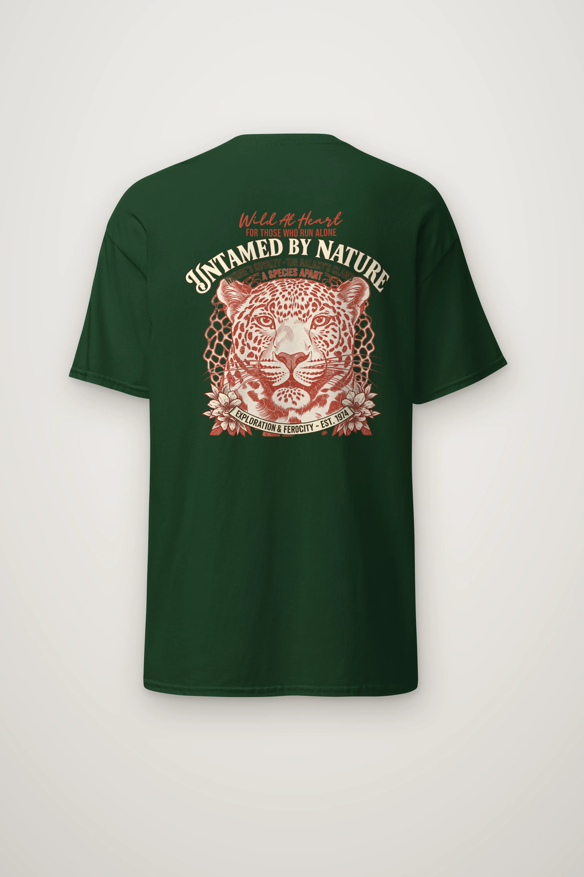 "Untamed Royalty" Heavyweight Unisex Crewneck T-shirt