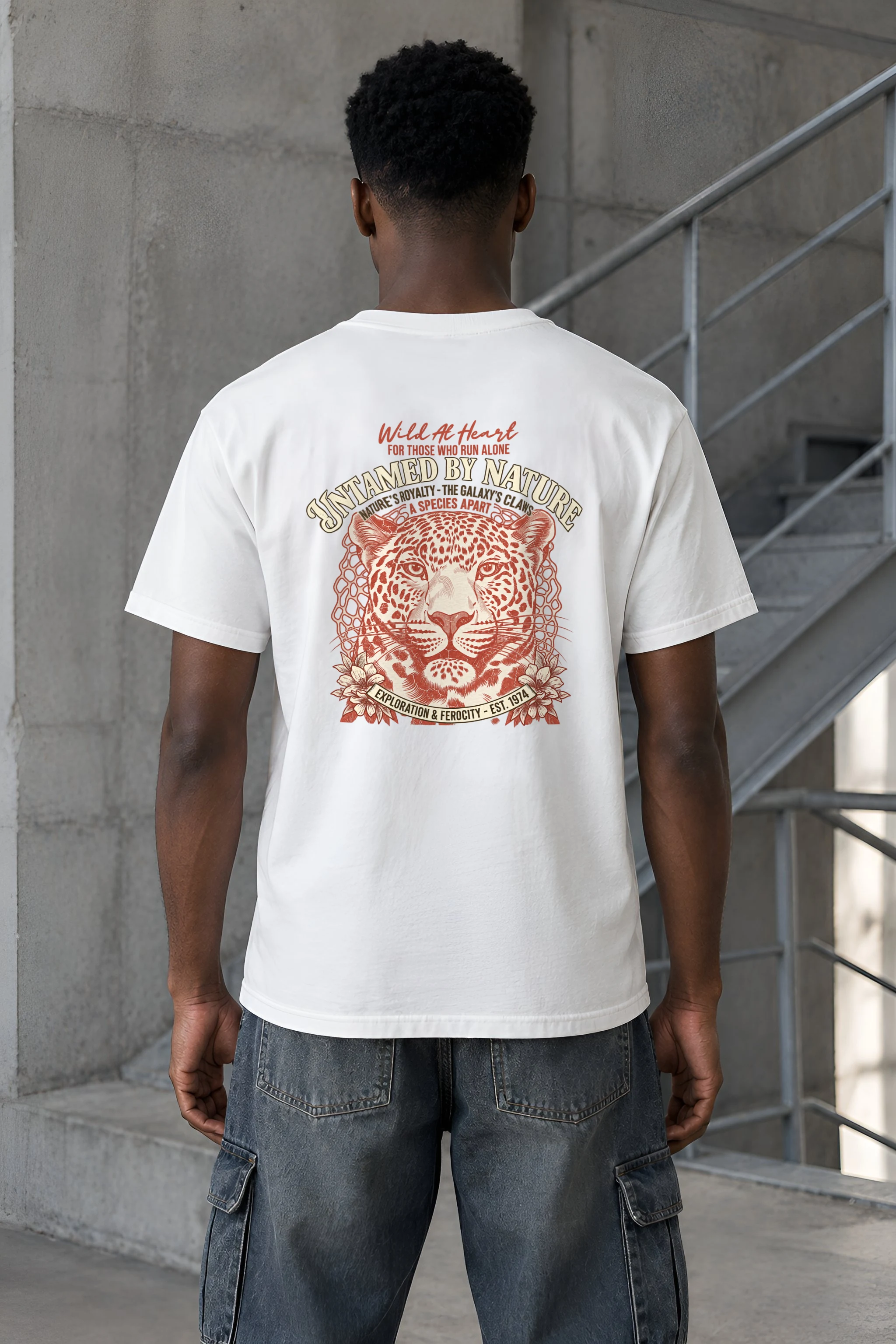 "Untamed Royalty" Heavyweight Unisex Crewneck T-shirt