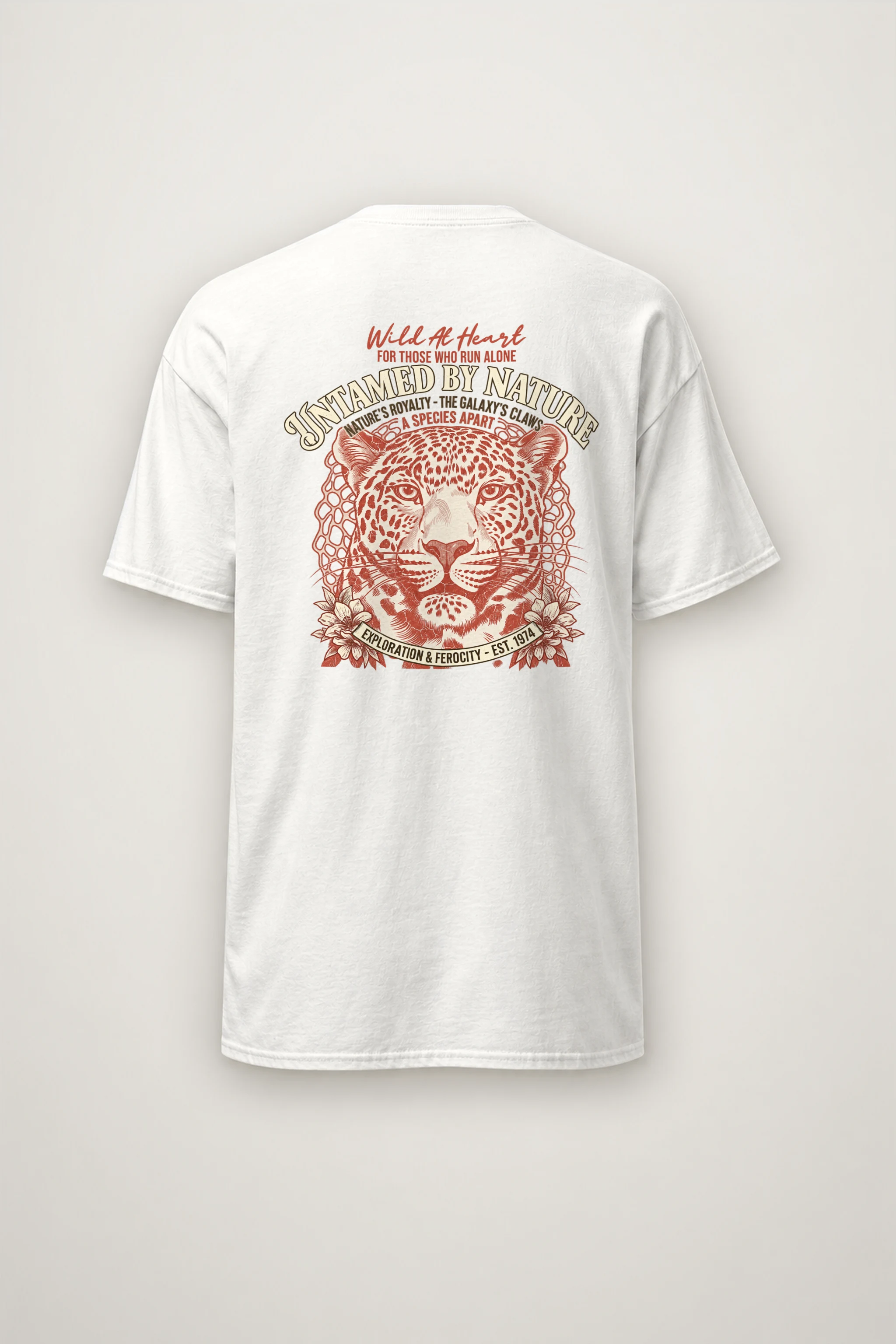 "Untamed Royalty" Heavyweight Unisex Crewneck T-shirt