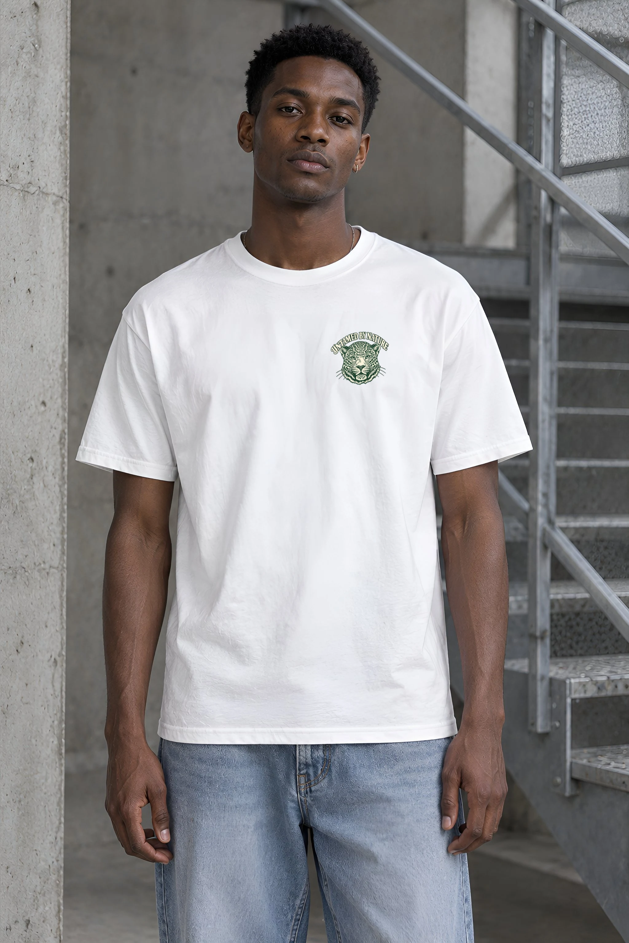"Untamed Royalty" Heavyweight Unisex Crewneck T-shirt