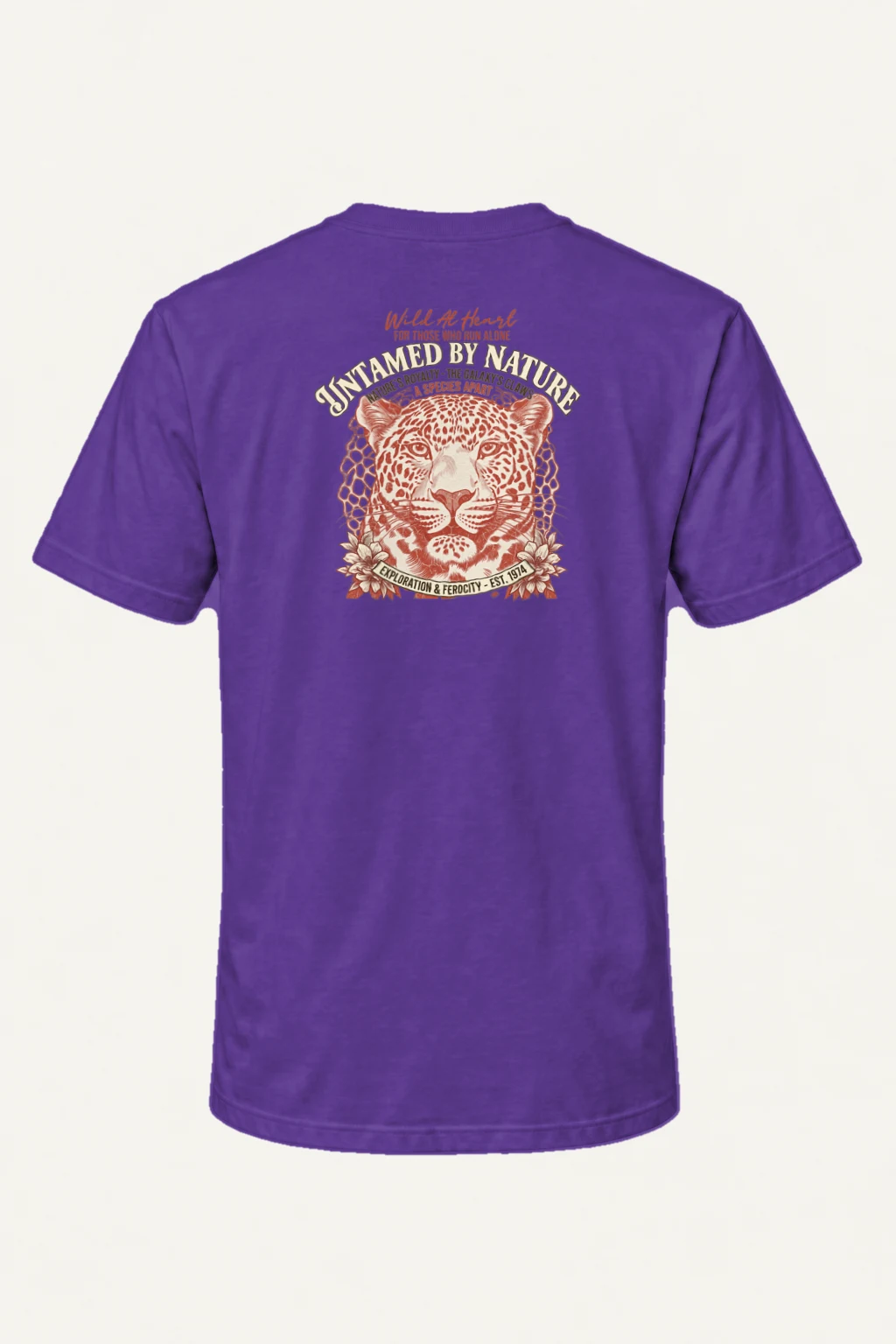 "Untamed Royalty" Heavyweight Unisex Crewneck T-shirt | Gildan 5000