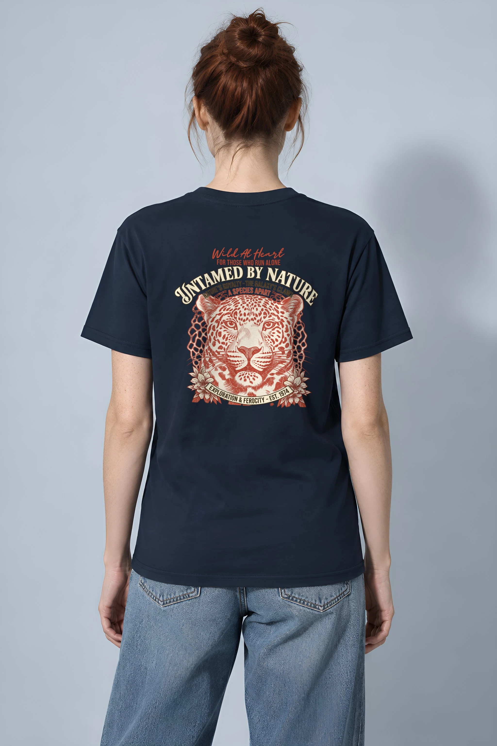 "Untamed Royalty" Heavyweight Unisex Crewneck T-shirt