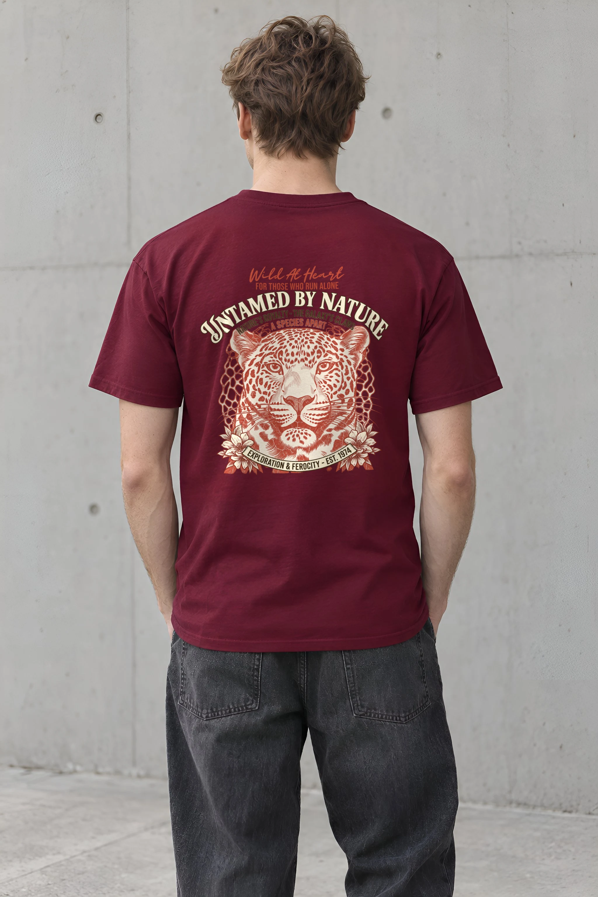 "Untamed Royalty" Heavyweight Unisex Crewneck T-shirt
