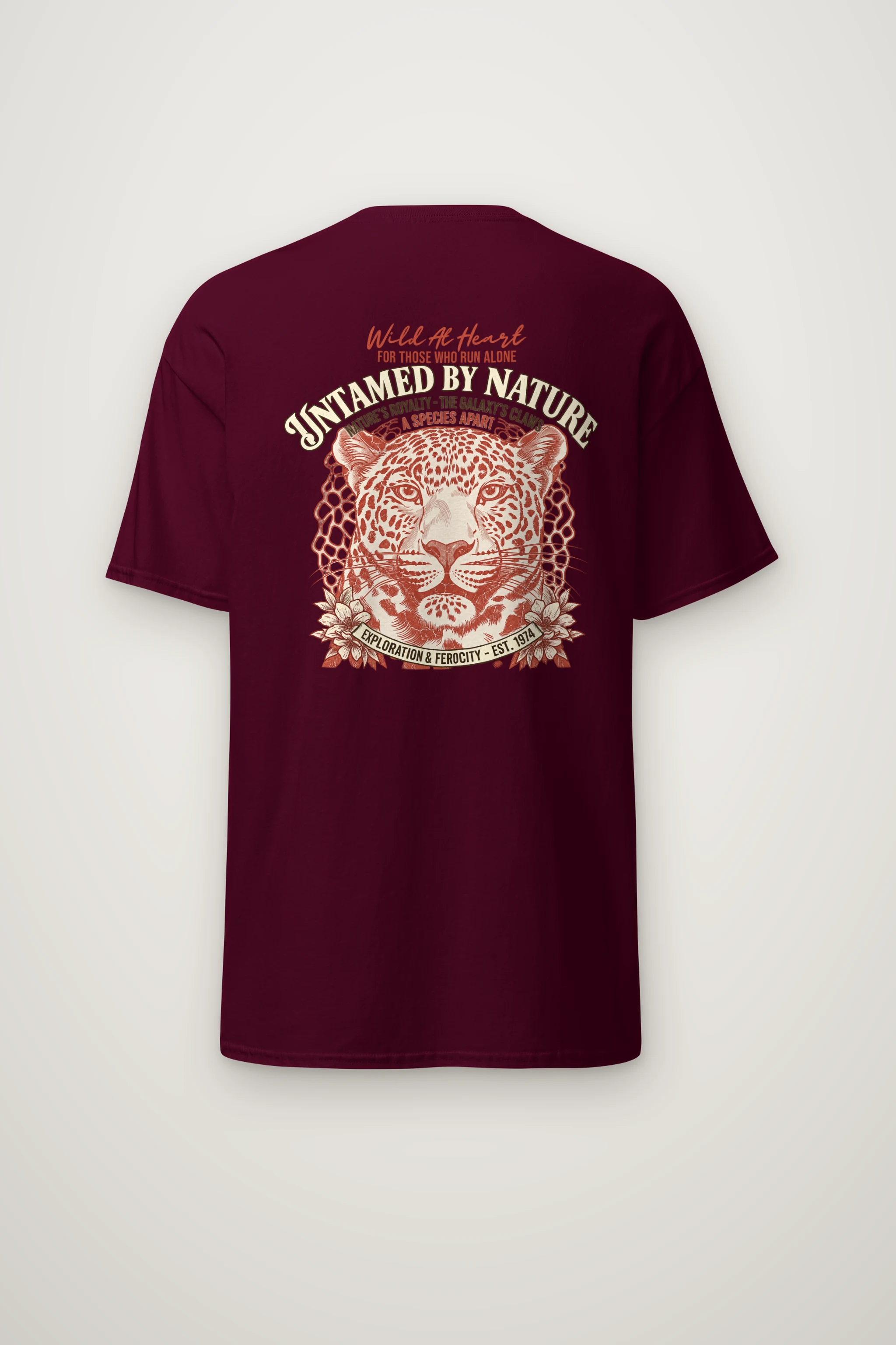 "Untamed Royalty" Heavyweight Unisex Crewneck T-shirt