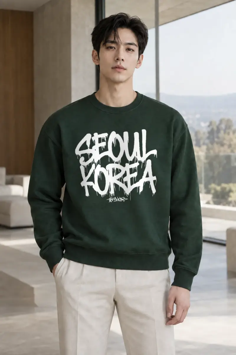 "Untitled White Field" Heavy Blend Unisex Crewneck Sweatshirt | Gildan 18000