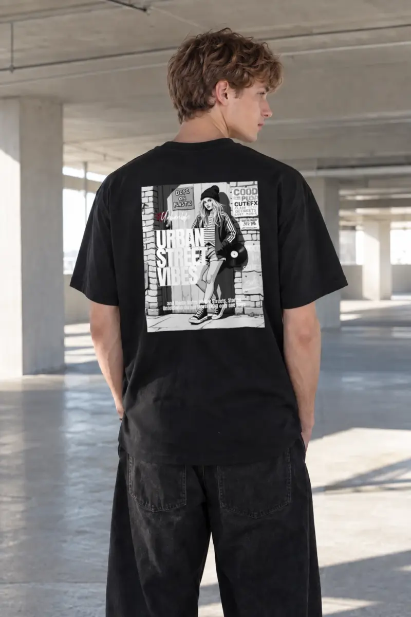 “Untold Street Stories” Heavyweight Unisex Crewneck T-shirt | Gildan 5000