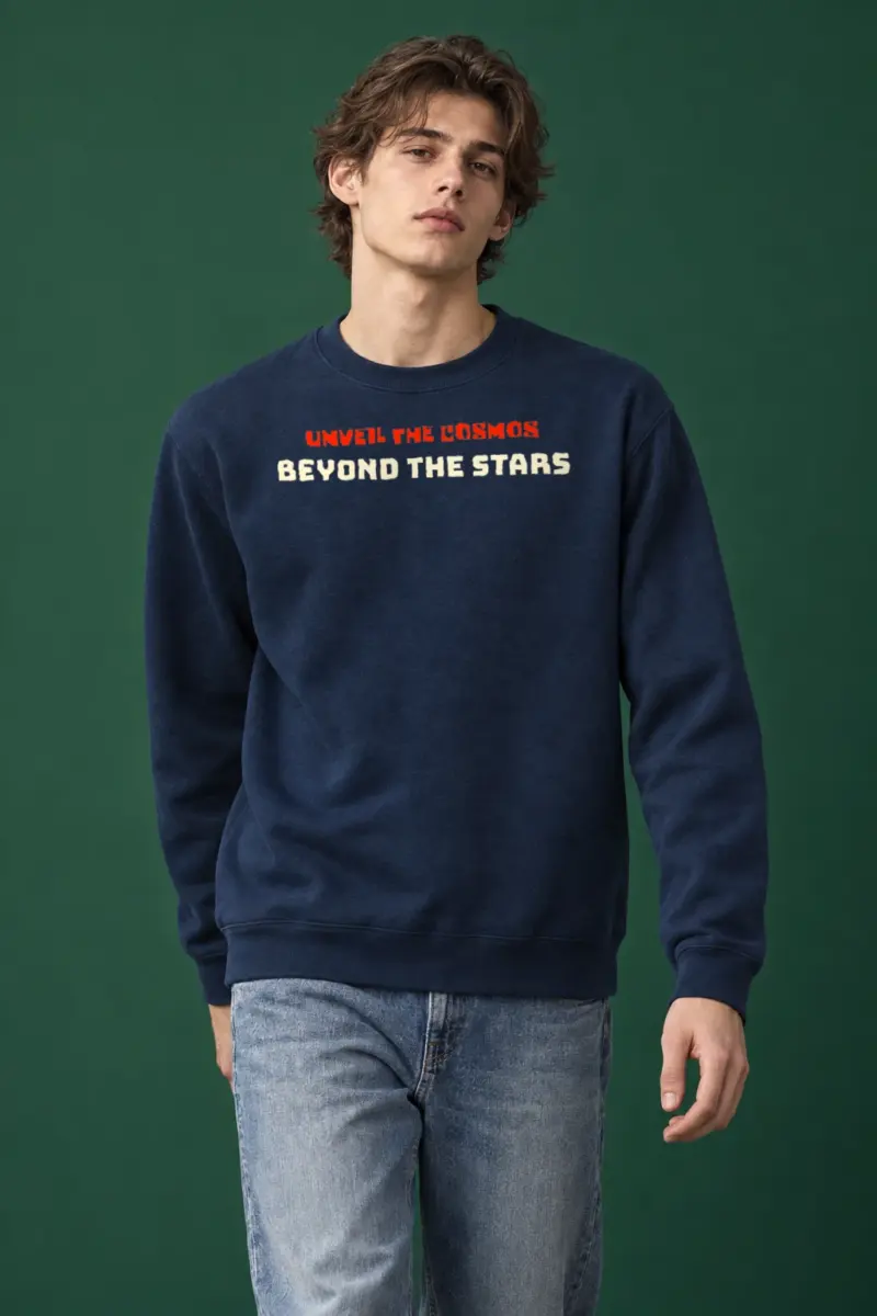 "Unveil The Cosmos" Heavy Blend Unisex Crewneck Sweatshirt | Gildan 18000