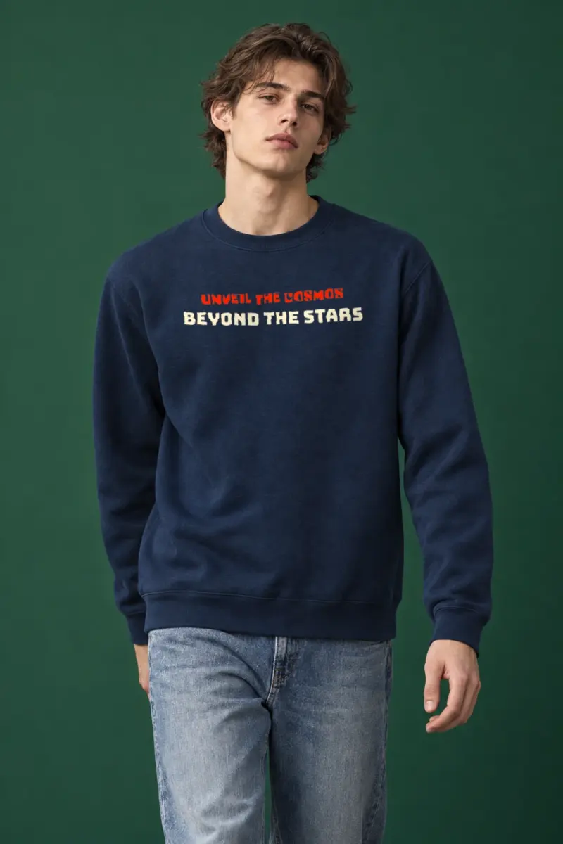 "Unveil The Cosmos" Heavy Blend Unisex Crewneck Sweatshirt
