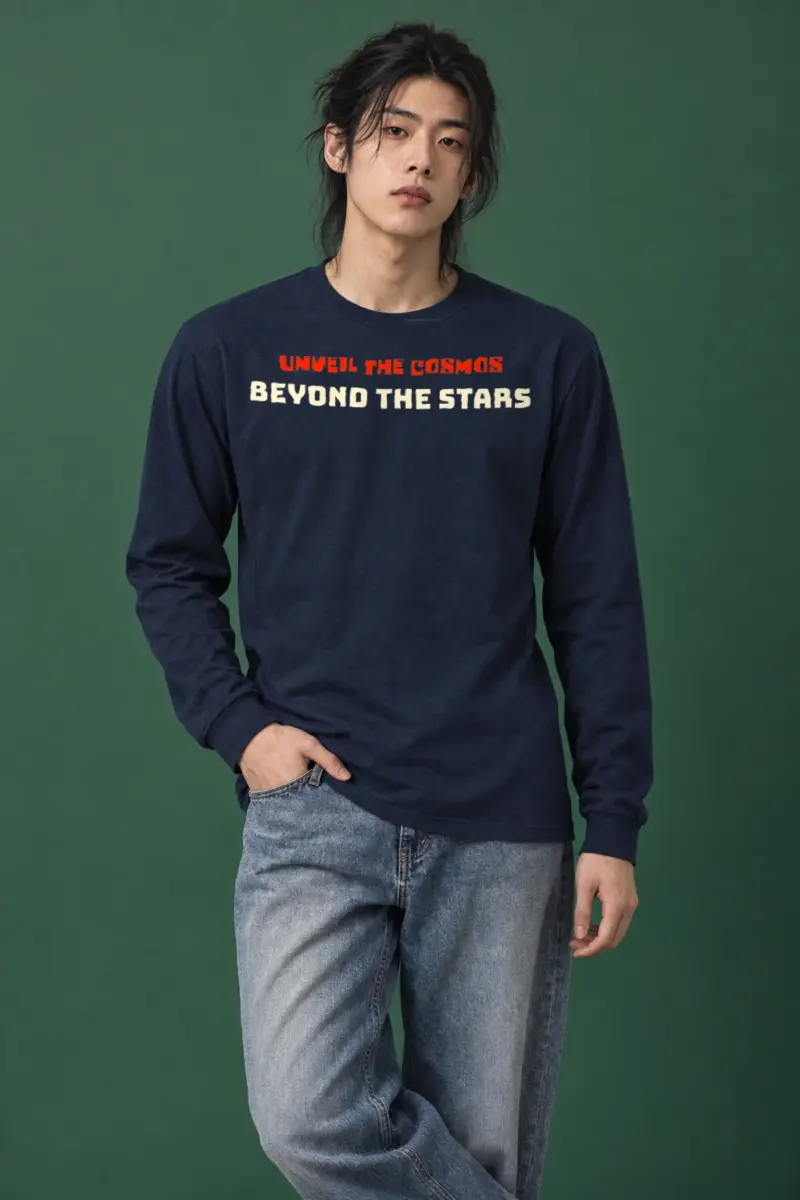 "Unveil The Cosmos" Unisex Longsleeve T-shirt